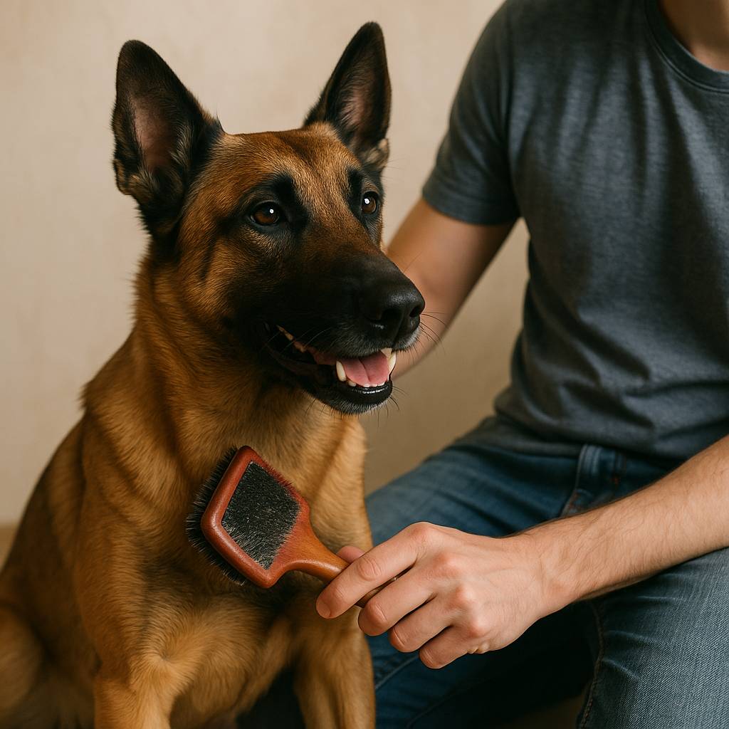 belgian malinois shedding