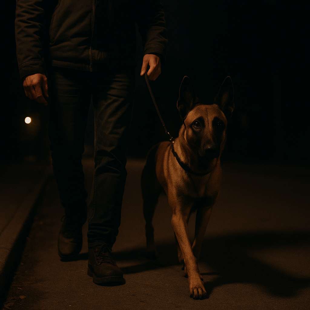 can belgian malinois see in the dark