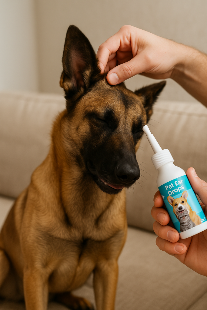 belgian malinois ear cleaning solution 1