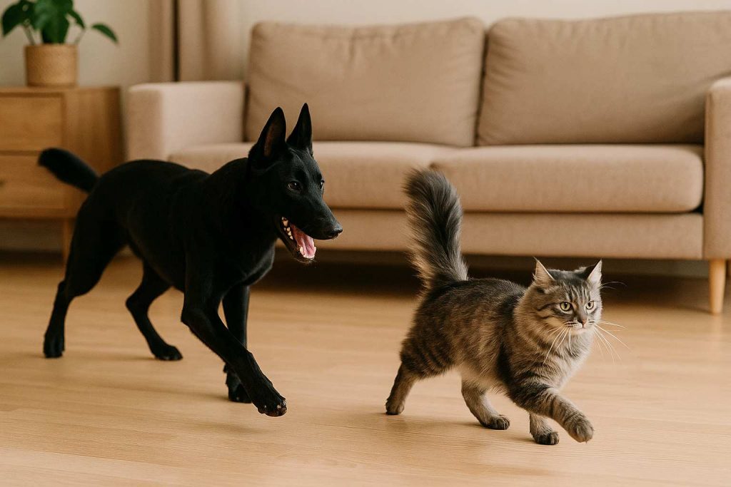 Are Belgian Malinois Good With Cats?