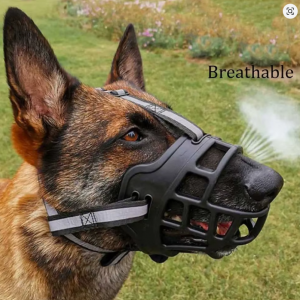breathable belgian malinois muzzle