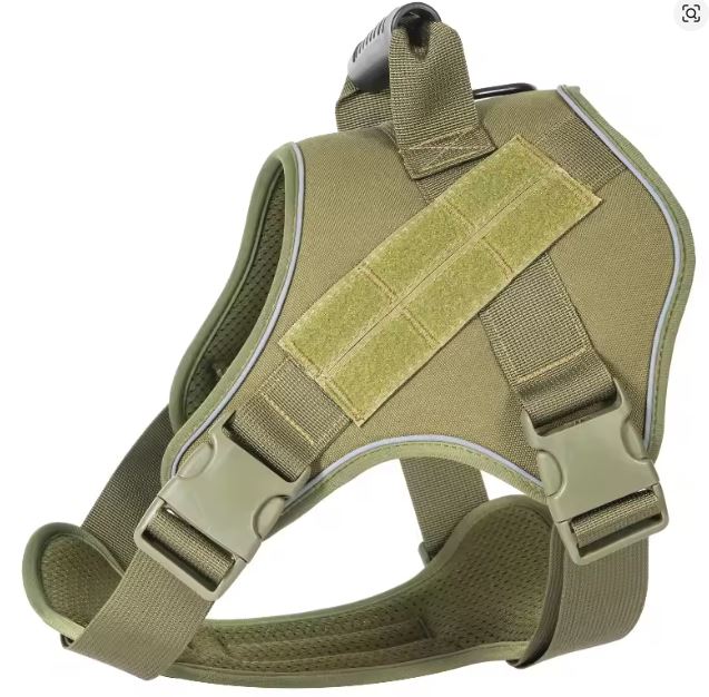 military belgian malinois harness 1